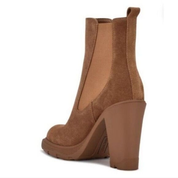 Nine West Ream Boots in Tan Suede Size - Picture 3 of 15
